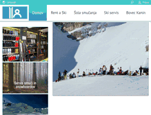 Tablet Screenshot of bovecskirental.com
